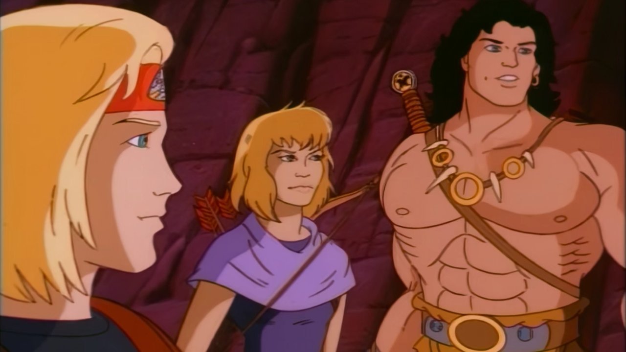 Конан и молодые воины