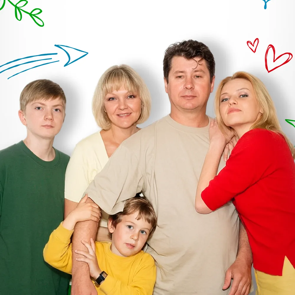 Дружная семейка