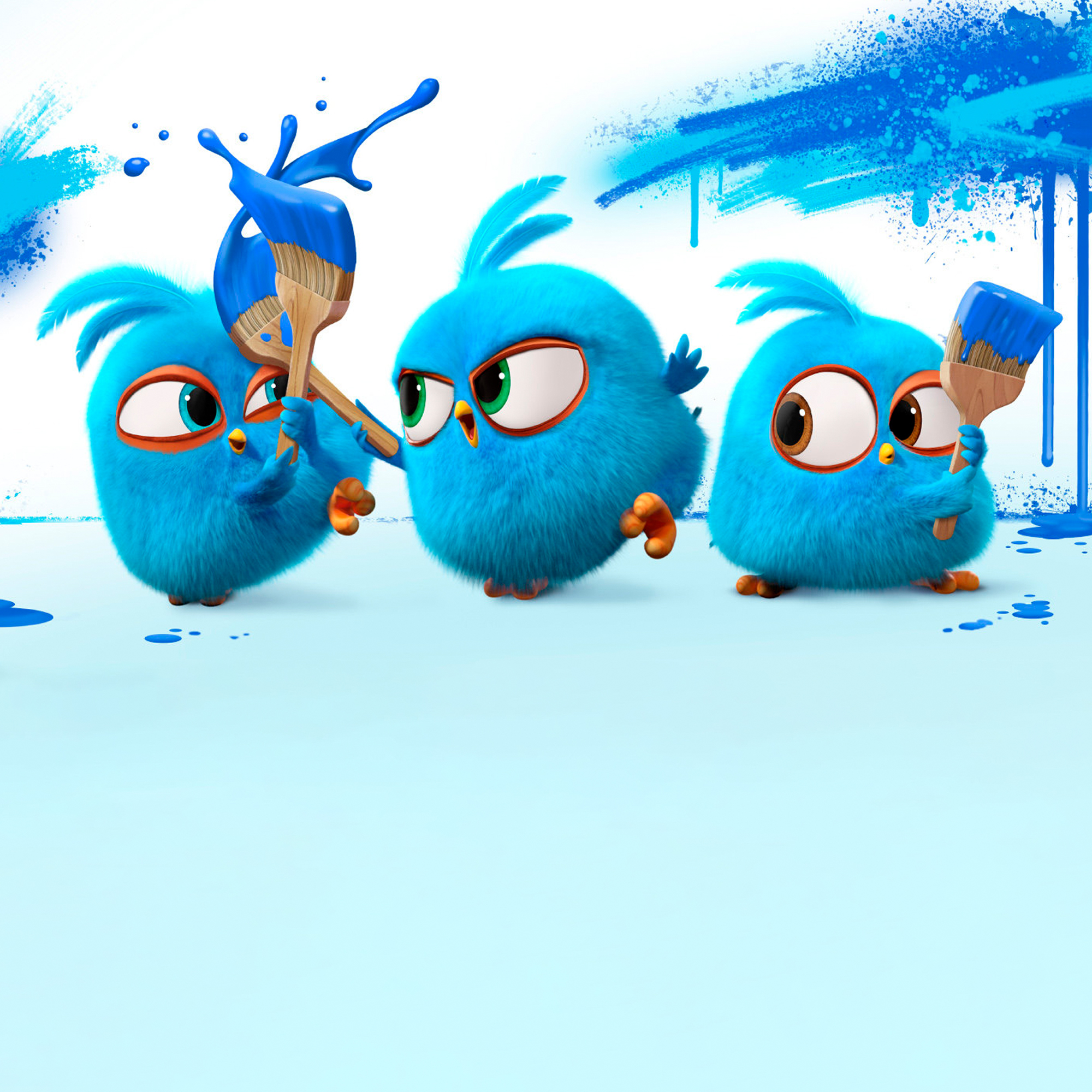 Angry Birds. Пушистики