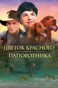 Цветок красного папоротника