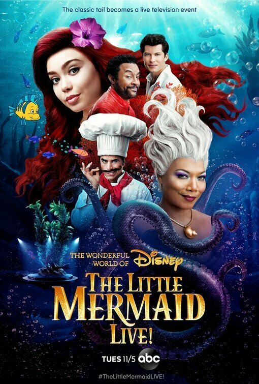 Постер The Little Mermaid Live!